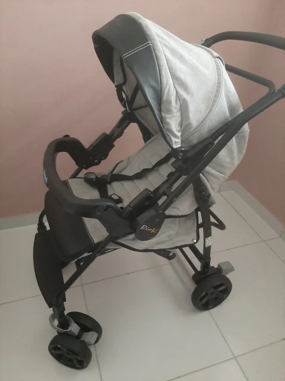 Carrinho e bebê conforto burigotto  - Foto 3