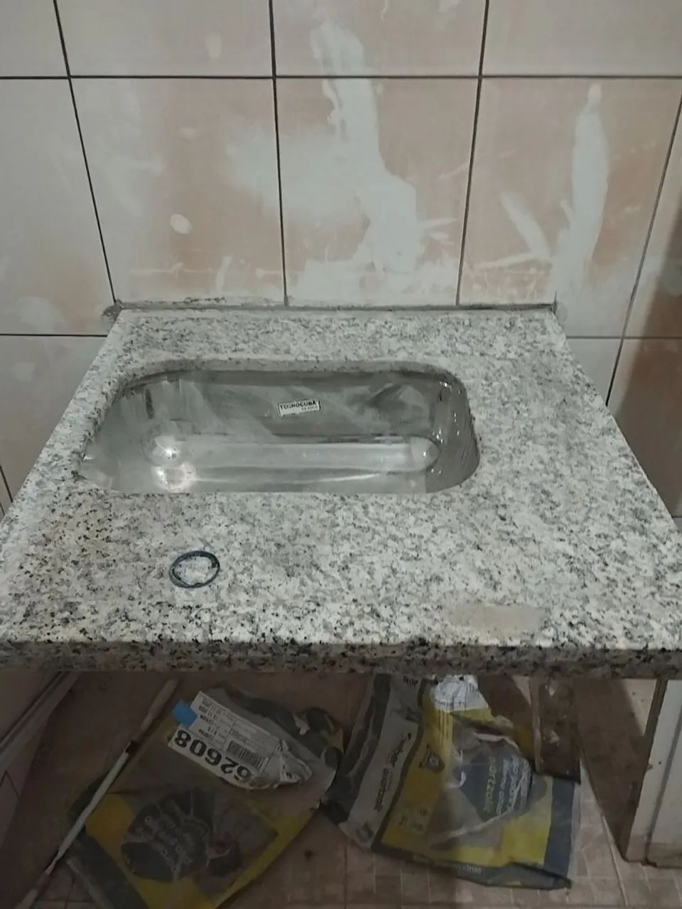 Sink with basin