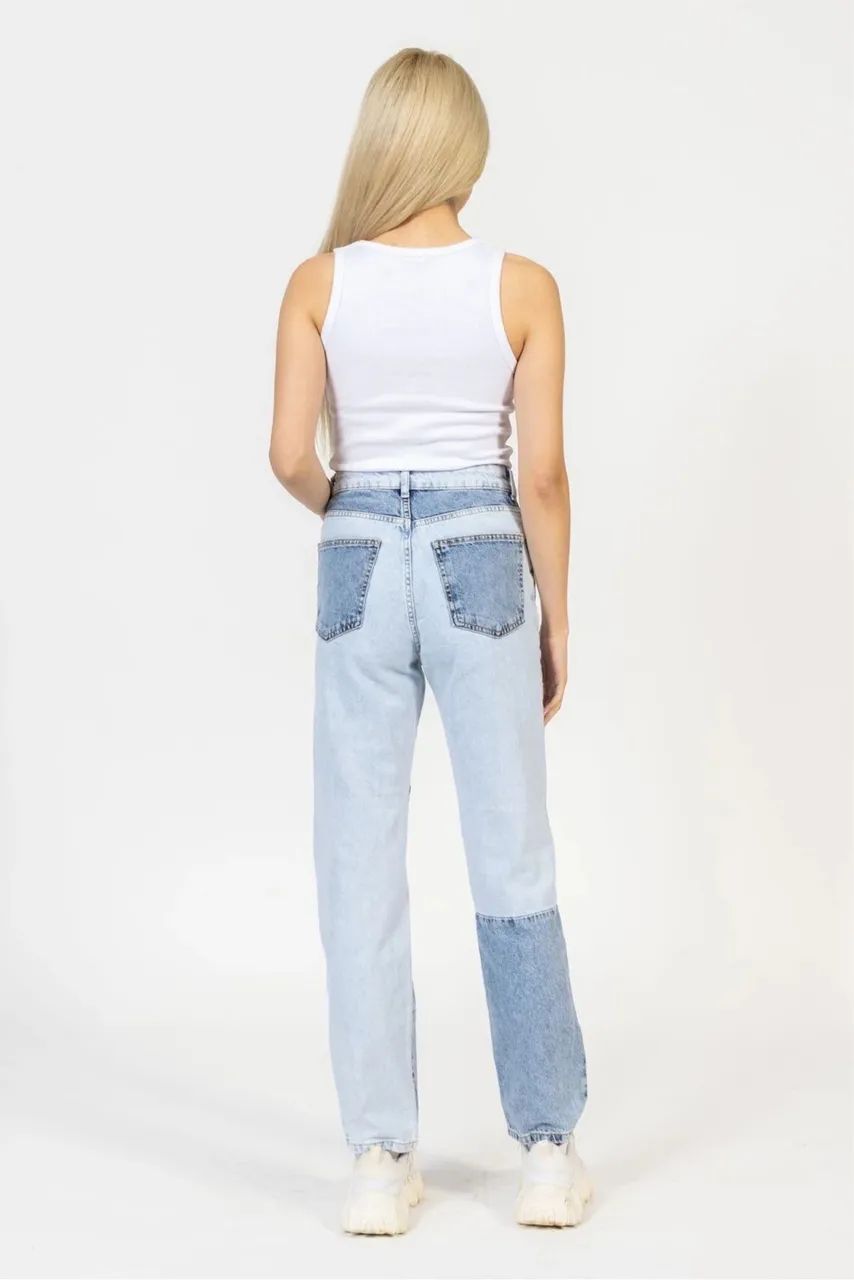 Calça jeans feminina 36 pull &bear - Foto 4