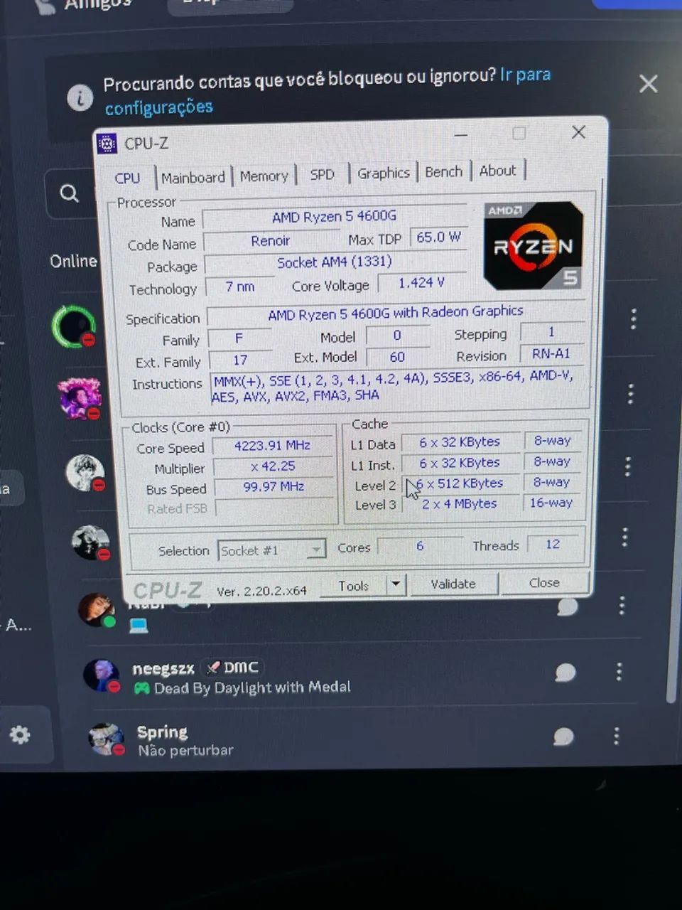 Ryzen 5 4600g 