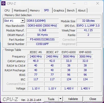 Memória RAM G.Skill Trident Z5 Neo 64GB (2x32GB) 6000MHz DDR5 CL32