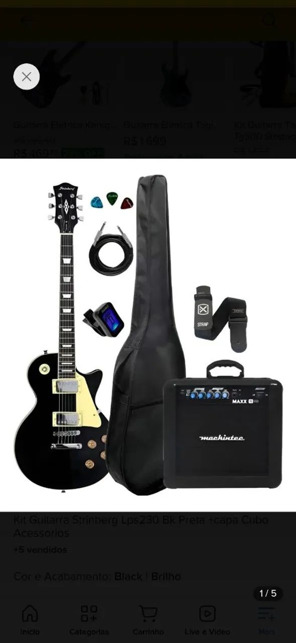 KIT GUITARRA LPS230