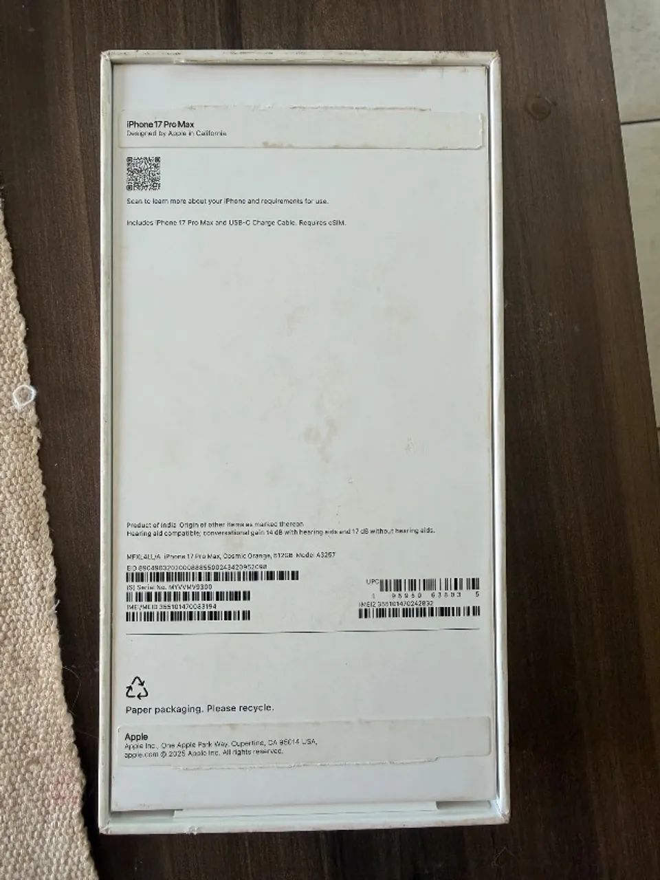 iPhone 17 pro max 512 - Foto 3