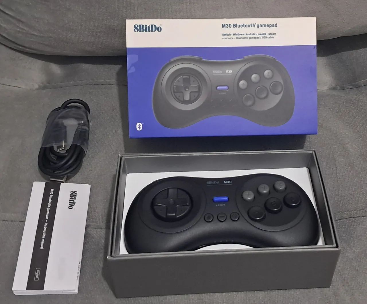 Controle 8bitdo M30 Bluetooth  - Foto 2