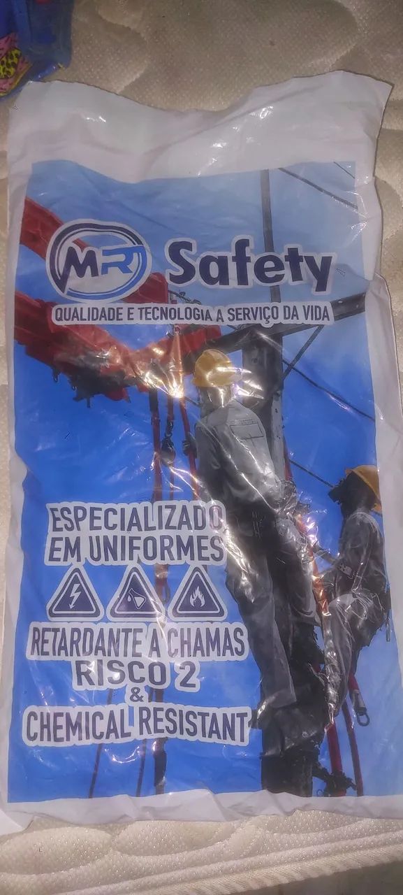 Conjunto Nr10 Eletricista Uniforme Risco 02, P,M,G - Foto 2