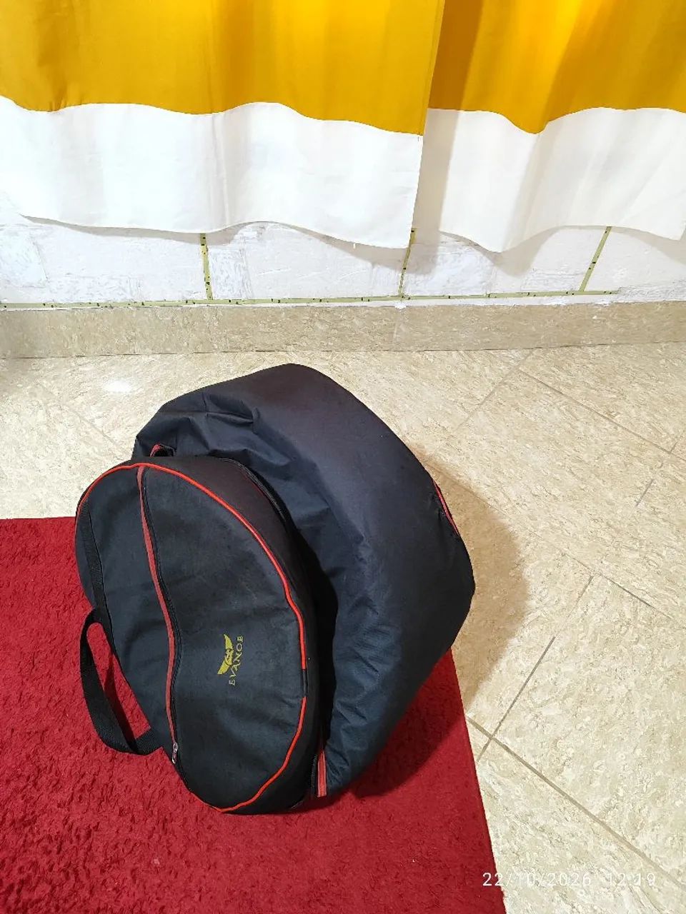 Bag de c bumbo de 18 polegadas da avance usada  - Foto 5