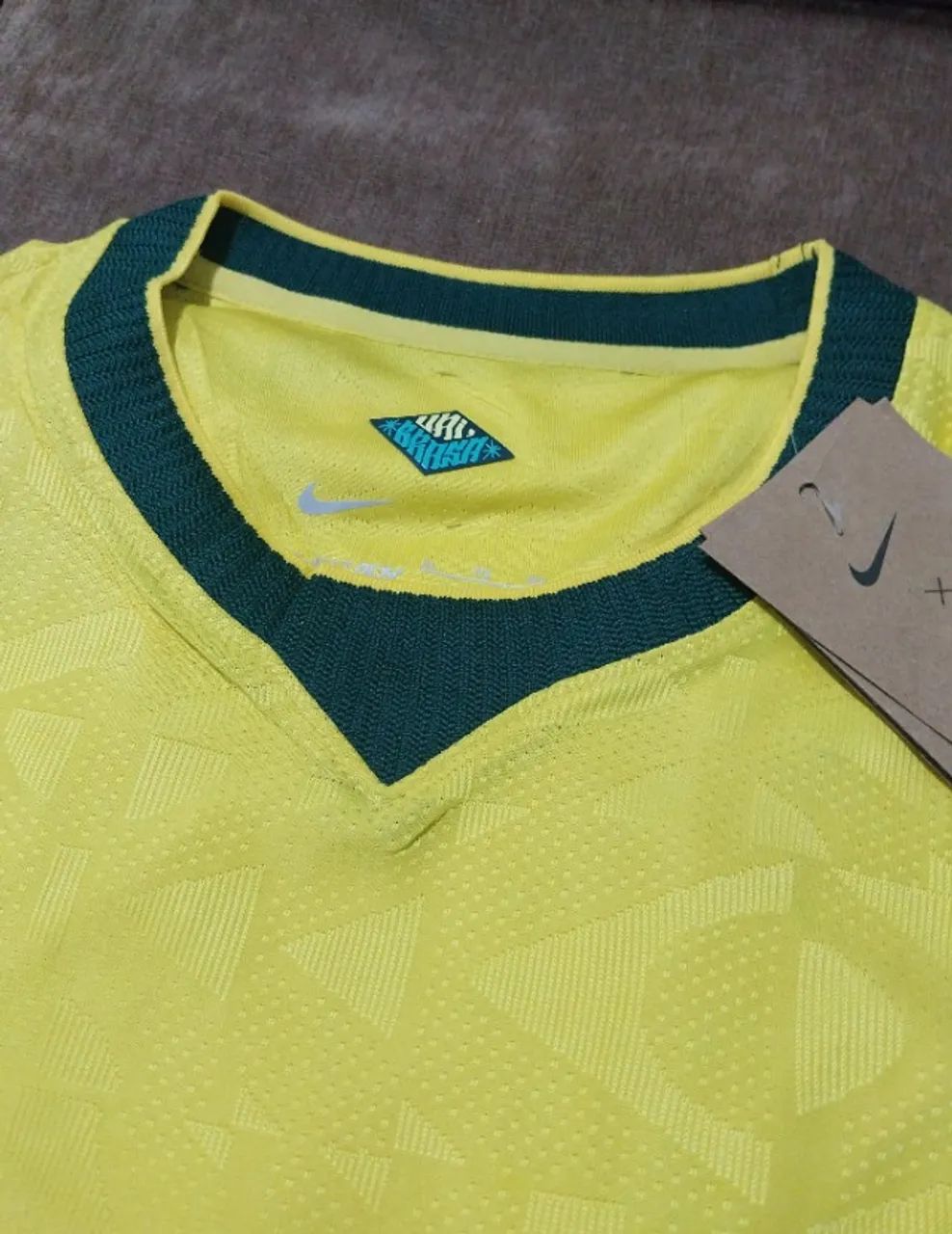 Camisa versão jogador do Brasil  - Foto 5