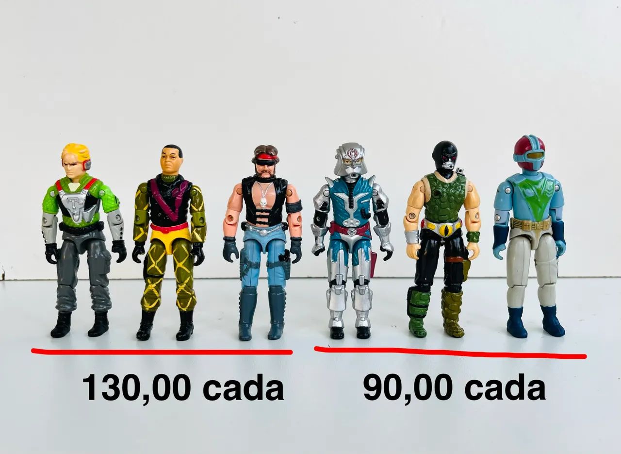 Comandos em Ação - GI Joe / Leia a descrição - Brinquedos e Jogos