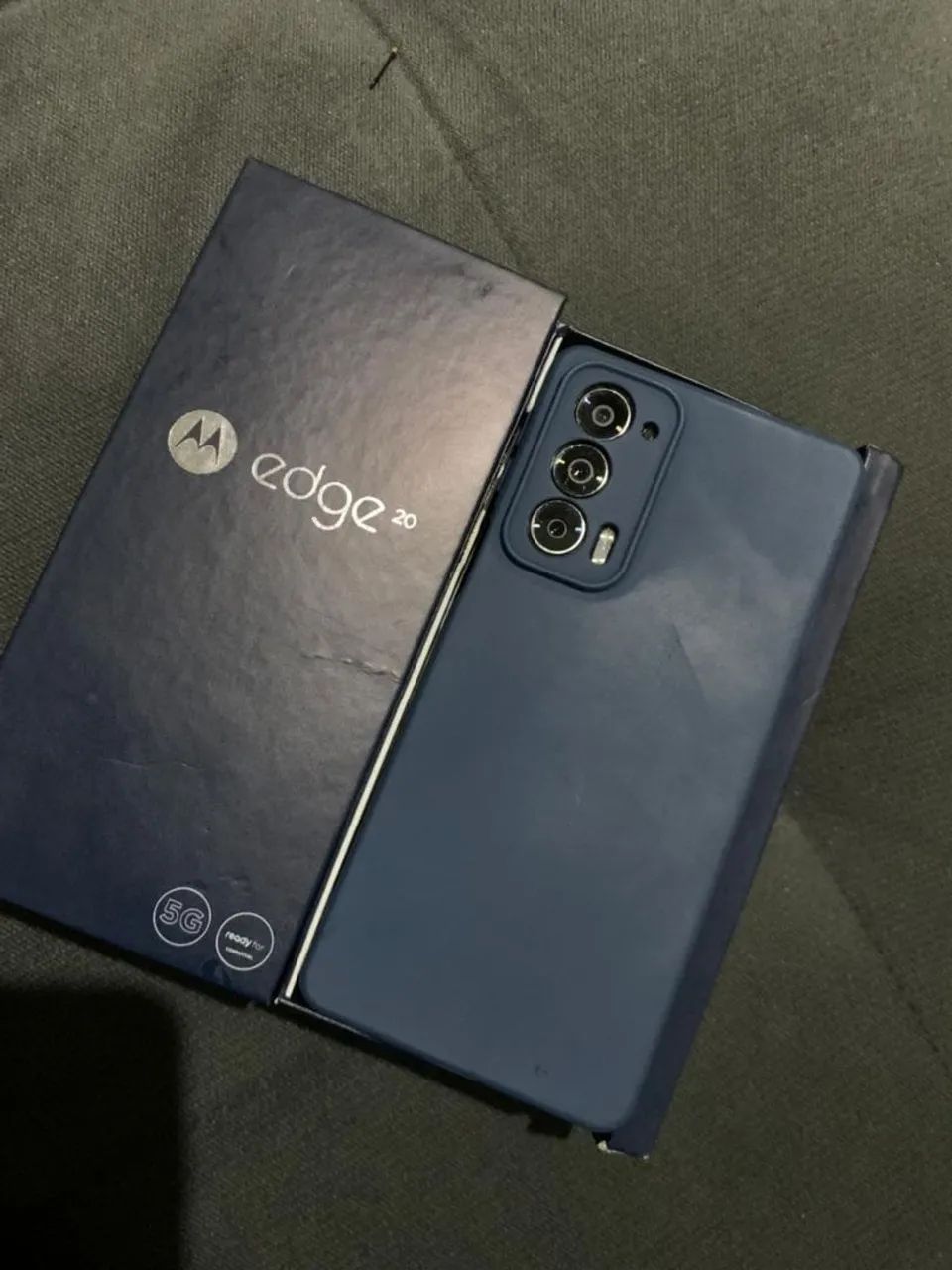 Motorola Edge 20 com caixa - Foto 5