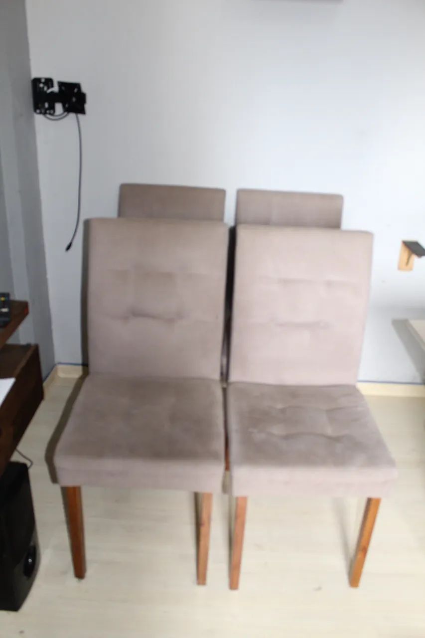 Mesa 4 lugares com tampo espelhado - Foto 4
