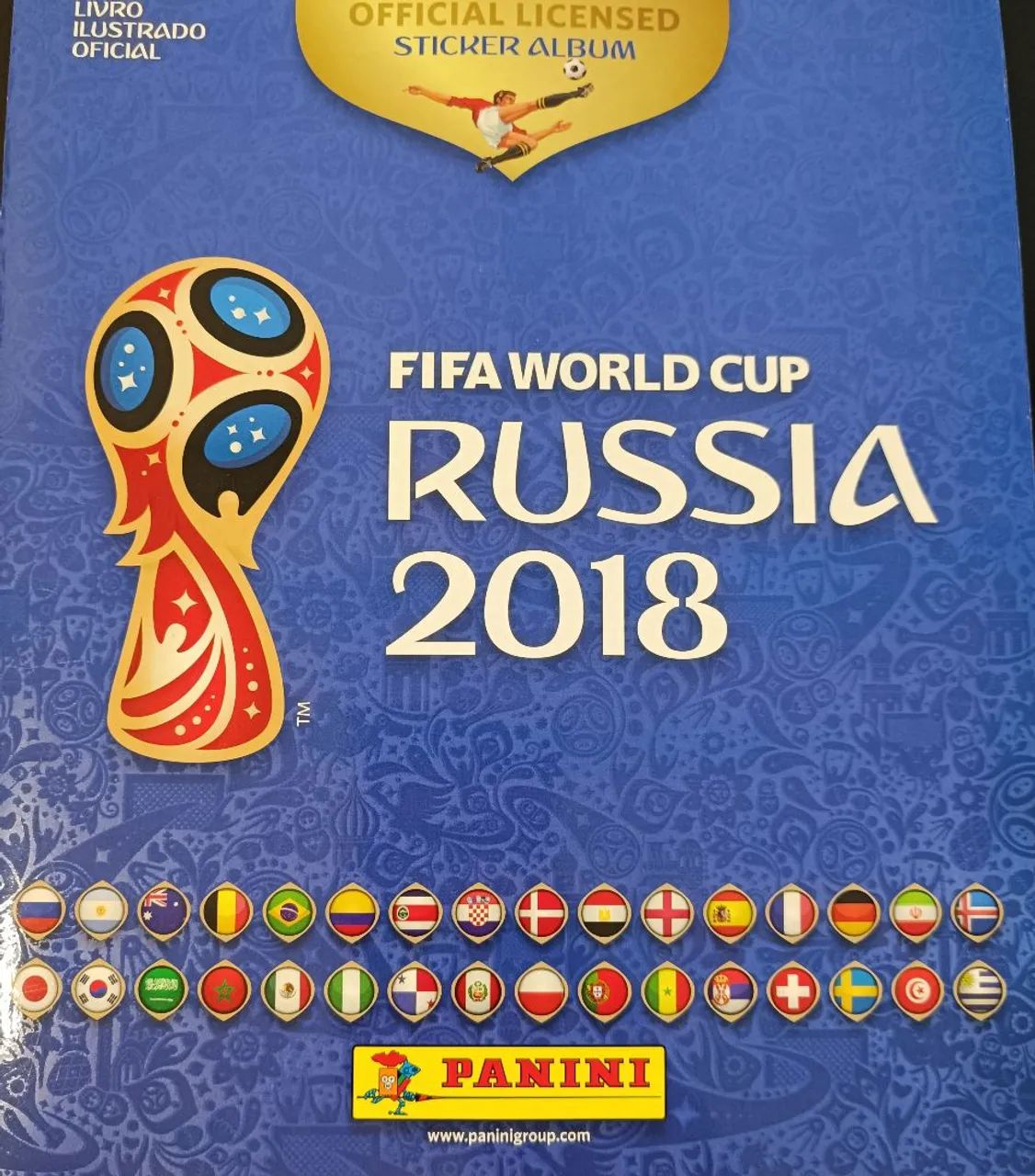 Álbum Copa do Mundo 2018