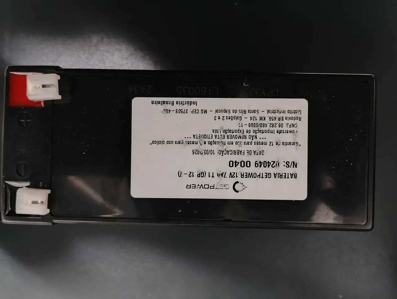 Bateria 12v  - Foto 2