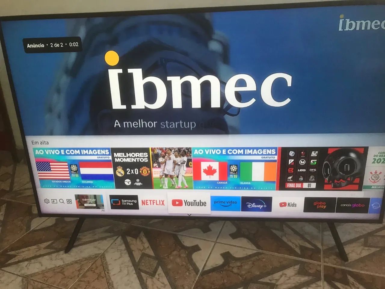 Tv Samsung 55 polegadas 4K  - Foto 3