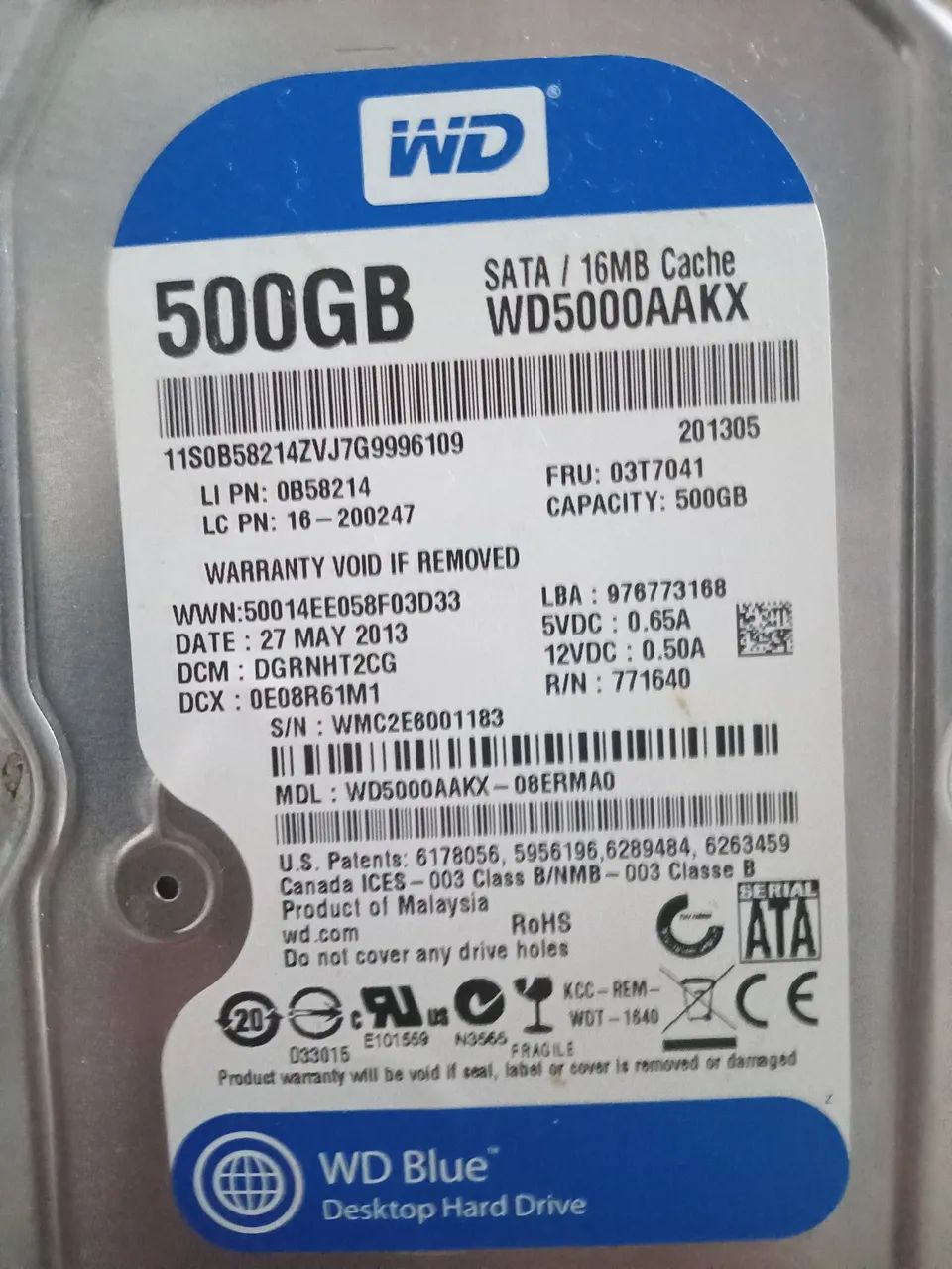 HD 500GB WD BLUE  - Foto 2