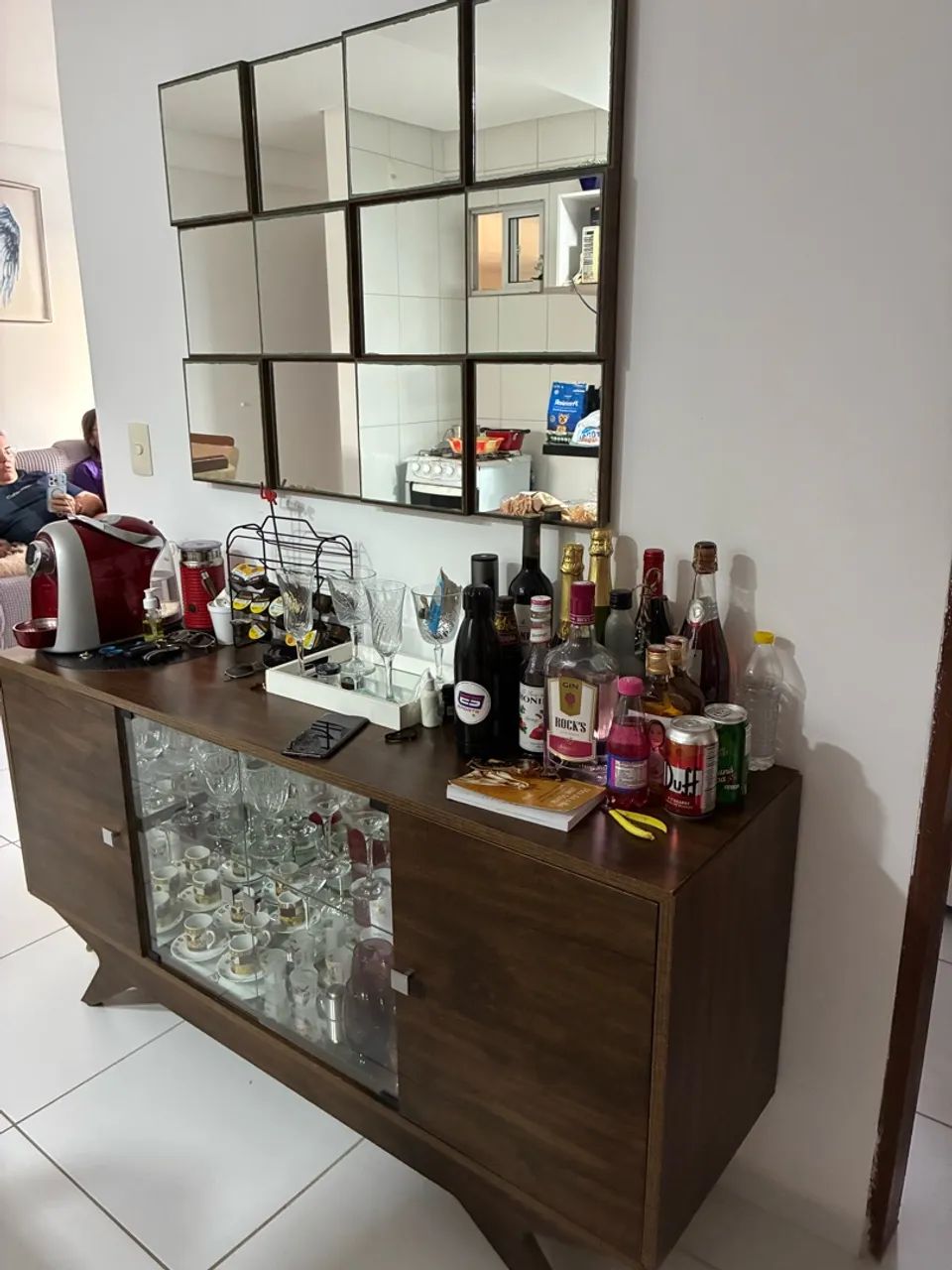 Aparador / cristaleira com led  - Foto 4