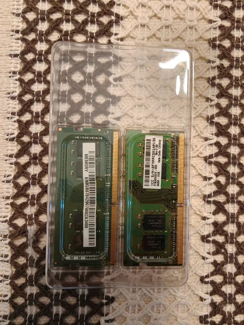Ram 16gb(2x8gb) ddr4 Kingston e sk hynix