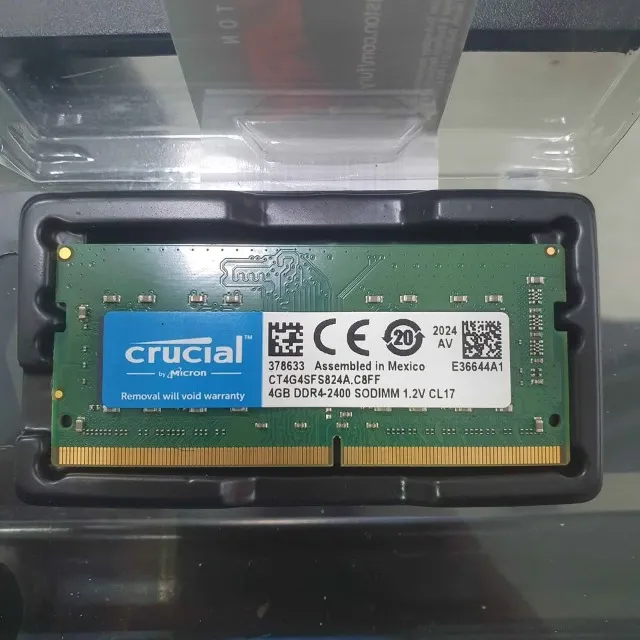 Memória RAM Crucial 32GB DDR4-3200 SODIMM CT32G4SFD832A - Memória