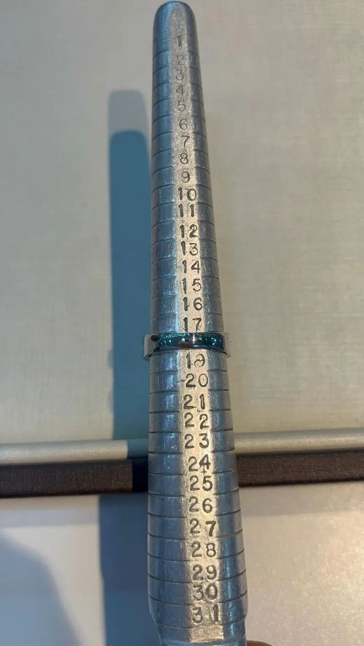 Meia aliança de brilhante - Foto 4