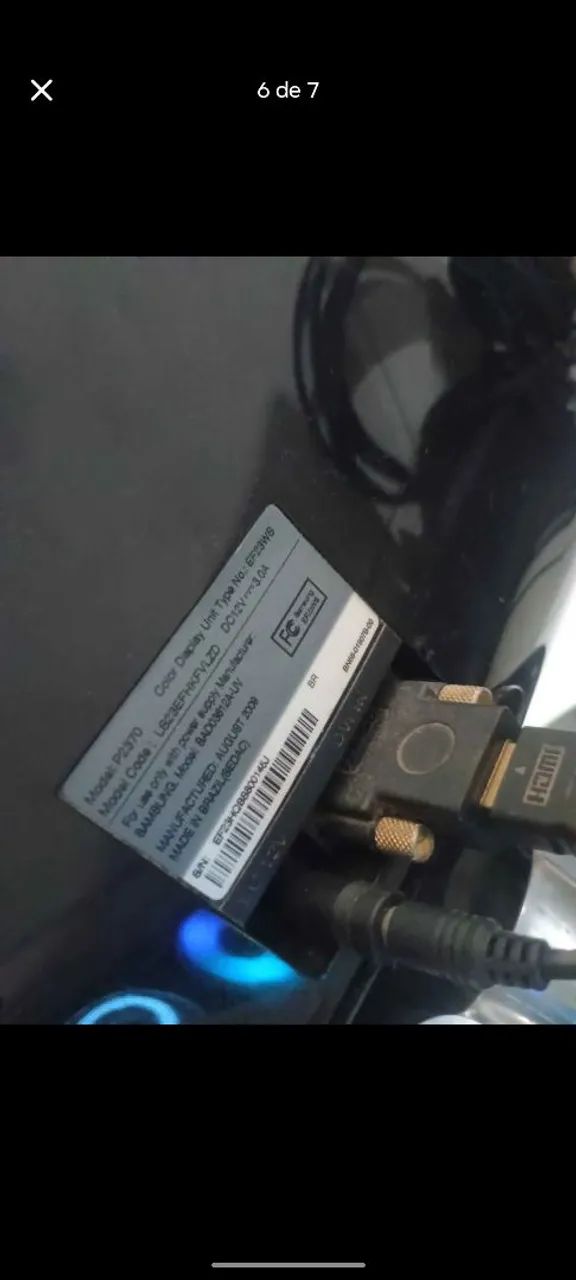 Monitor Samsung SyncMaster P2370 tem 23 polegadas. - Foto 2