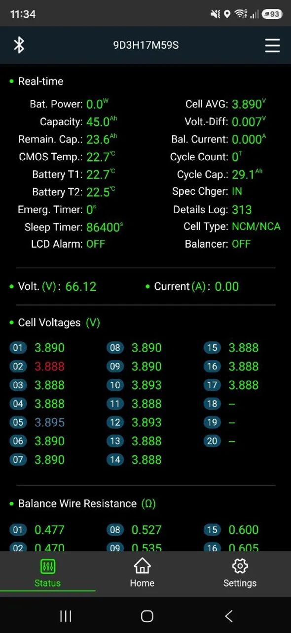Bateria 60v 17s  - Foto 4