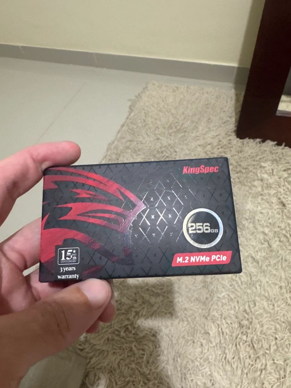 KingSpec HD 256GB M.2 NVMe PCIe