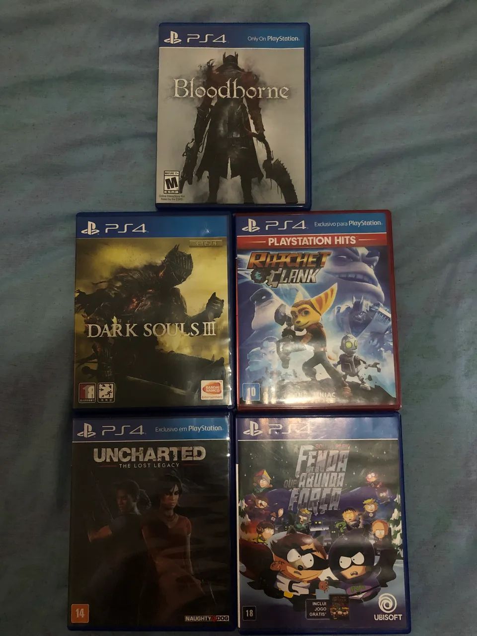 Lote jogos PS4