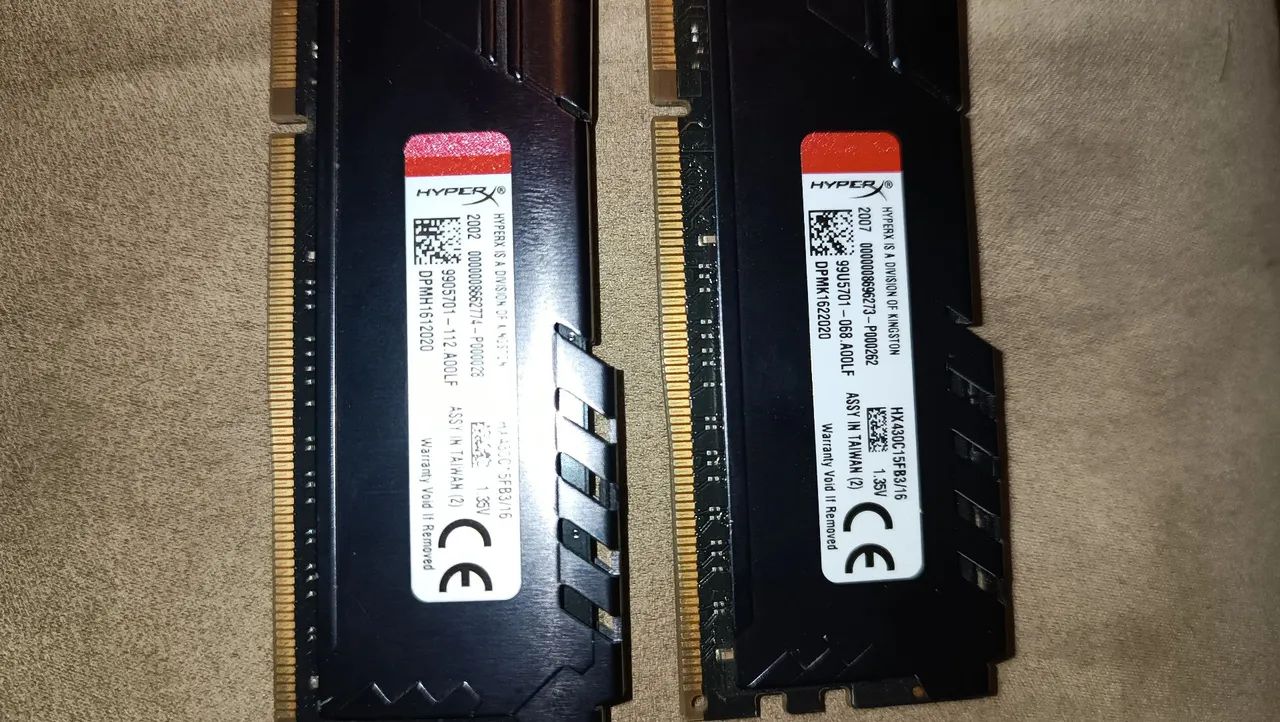 Memória RAM ddr4 Hyperx 16 GB  - Foto 3
