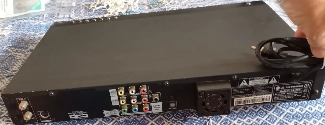 ( Defeito ) Gravador DVD LG DR175B - Foto 3
