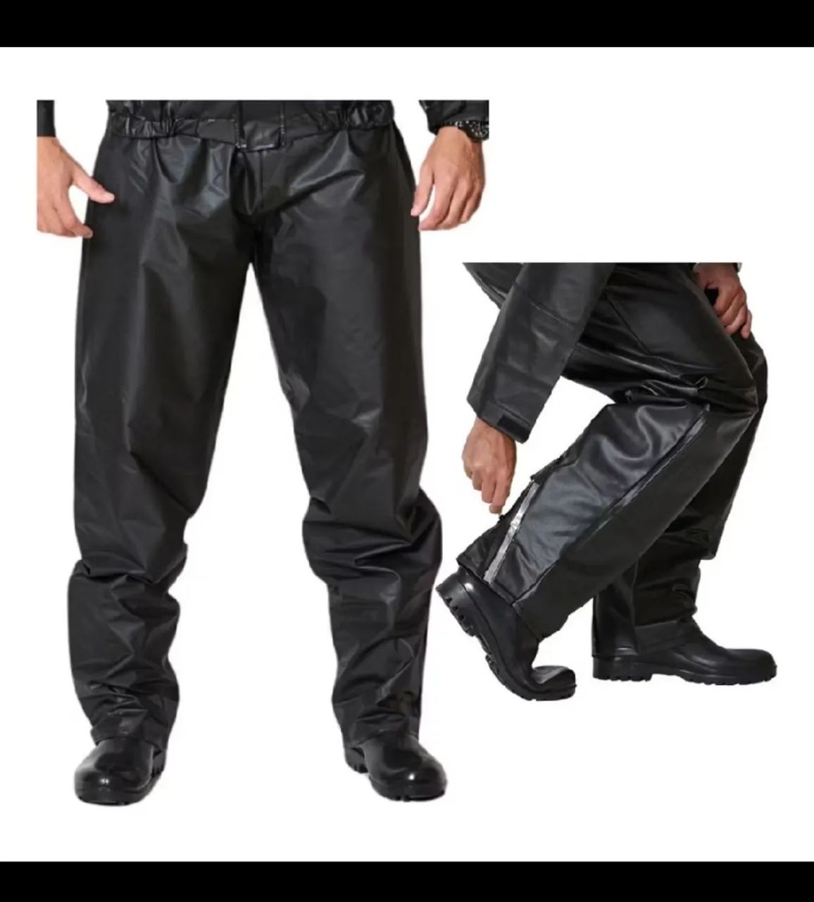 Calça PVC impermeável 