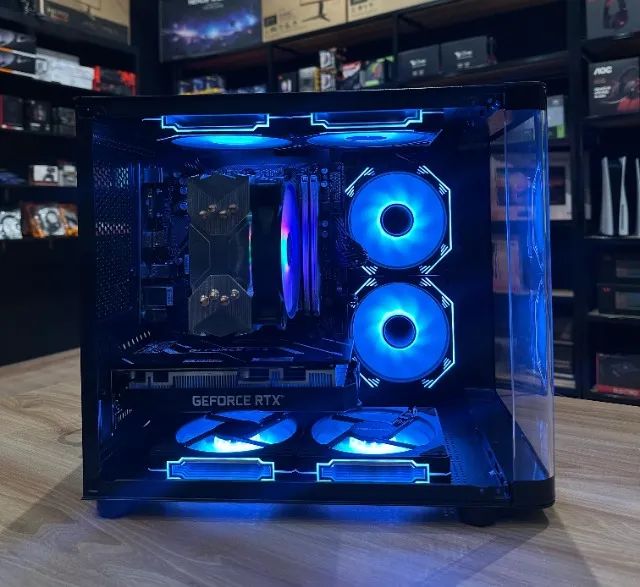 (LOJA FÍSICA) Pc Gamer ryzen 5 5500 + Rtx 3050 3200mhz, 16GB - Foto 2