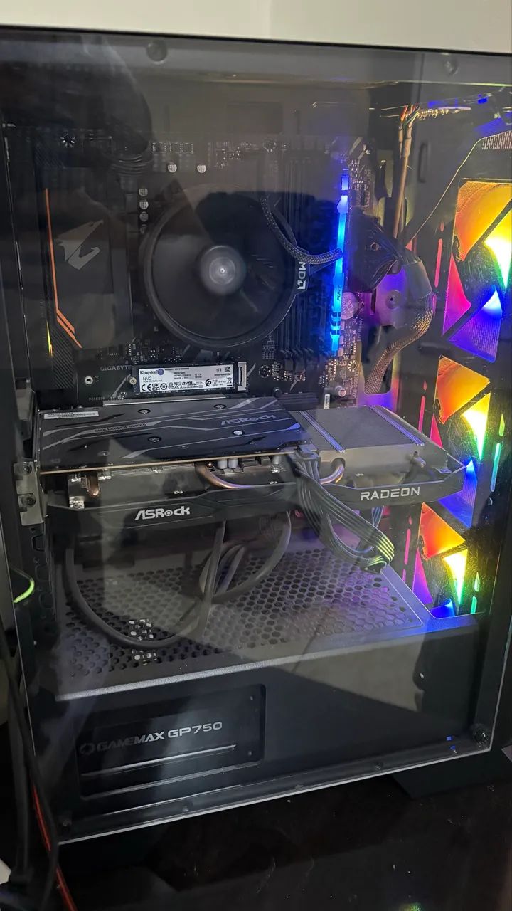 Setup gamer Ryzen 5 5600g e RX 6600 8gb - Foto 5