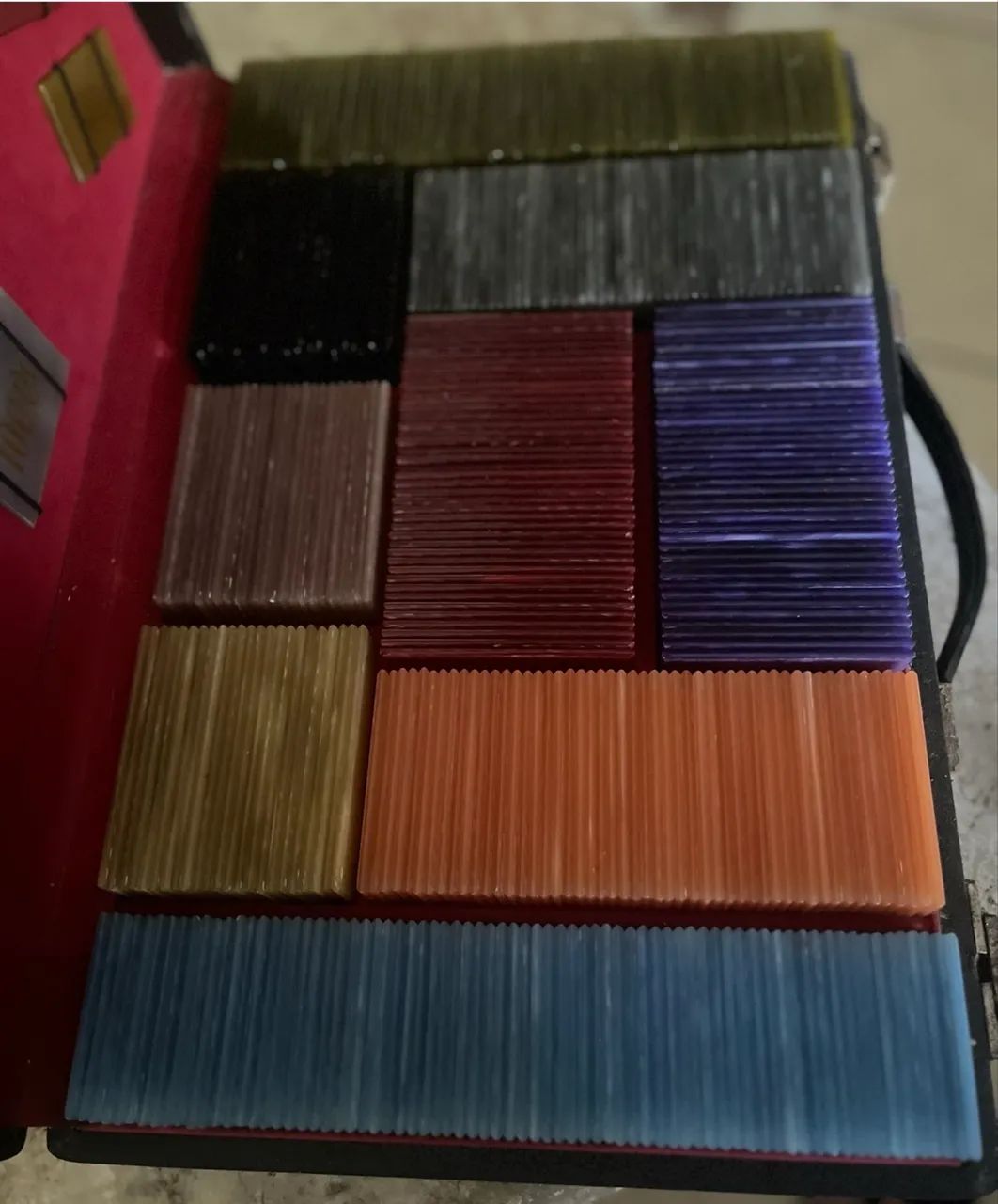 Maleta completa de fichas de poker profissional usado  - Foto 2