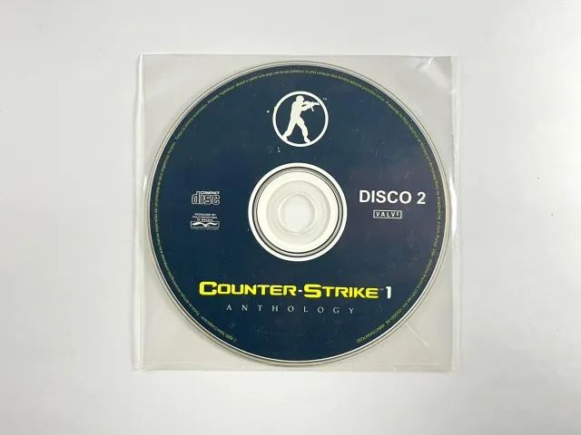 Counter-Strike 1.6 Original - CD 2 Avulso | PC Game Clássico