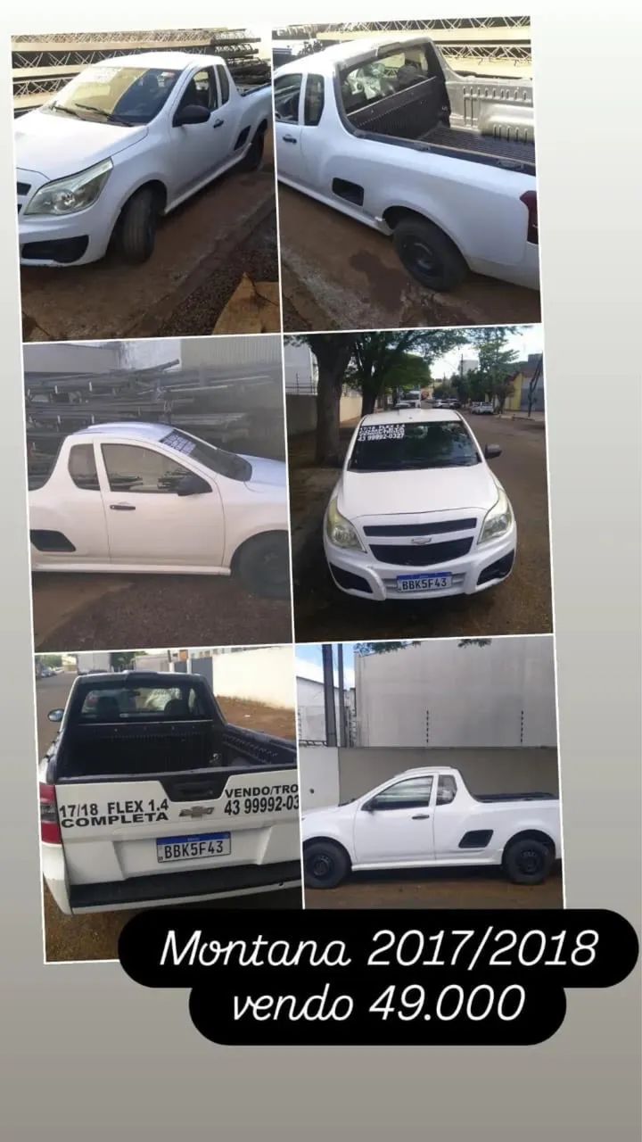 Chevrolet Montana LS 1.4 ECONOFLEX 8V 2P 2018