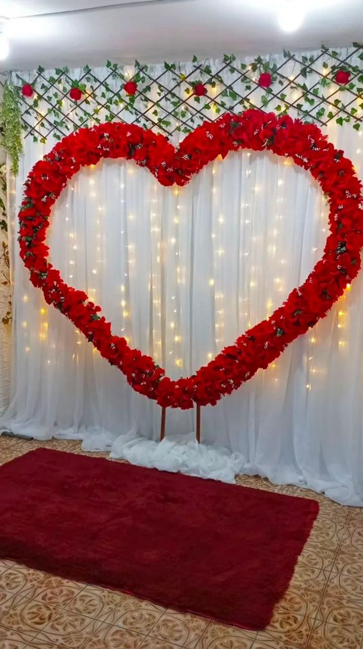 Arco decoração Coração 