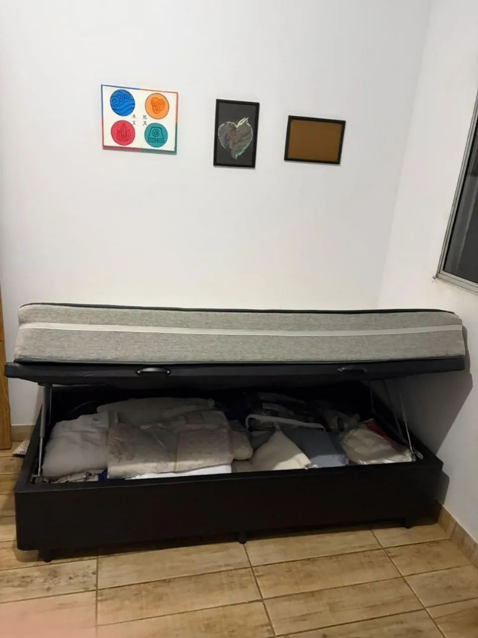 Cama box com baú solteiro  - Foto 4