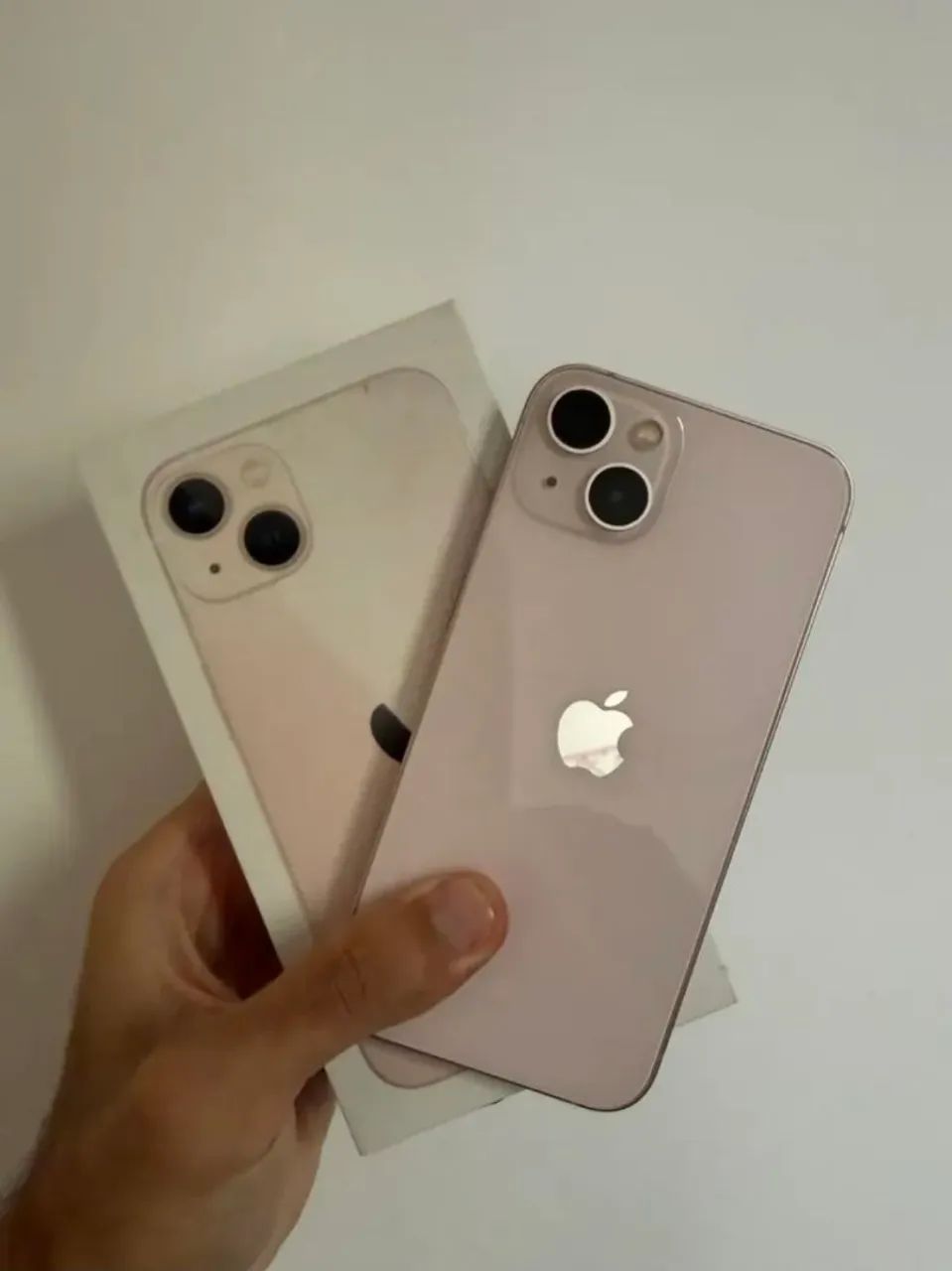 Iphone 13 rose 128gb todo original impecável 