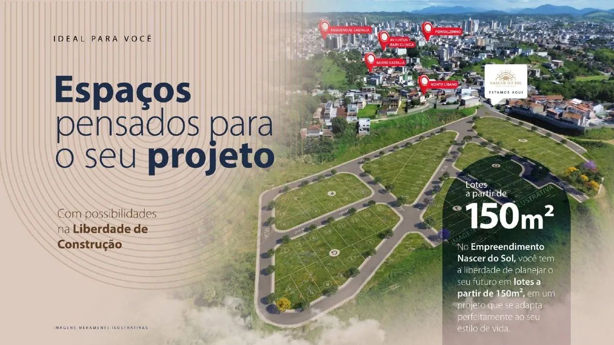 Loteamento Nascer do Sol - Lotes a partir de 150 m² - Foto 2
