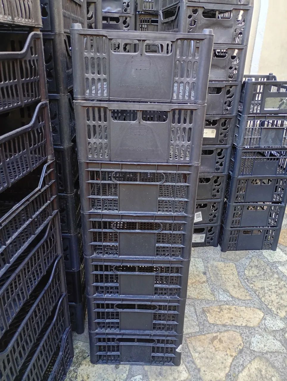 CAIXA PLÁSTICA PARA ORGANIZAR SEUS OBJETOS ESTOQUE DE FÁCIL ENCAIXE E EMPILHAMENTO LEVE - Foto 3