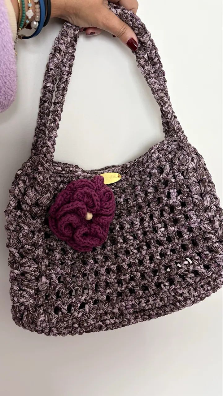 Bolsa de crochê 