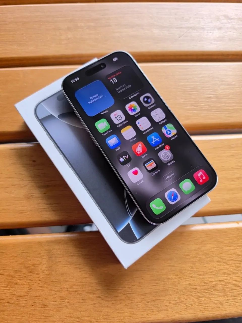 iPhone 16 Pro 128GB White Titanium - Completo na Caixa - Foto 4