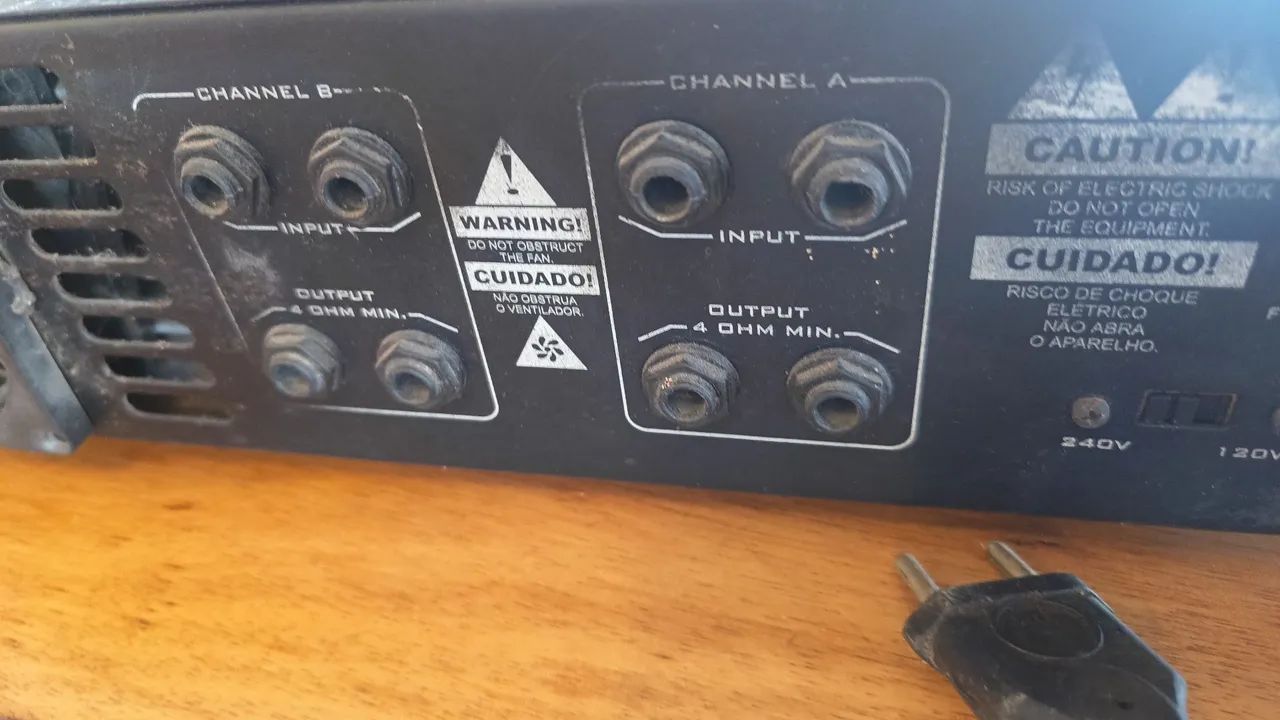 Amplificador de Potência Oneal OP 1000  - Foto 3