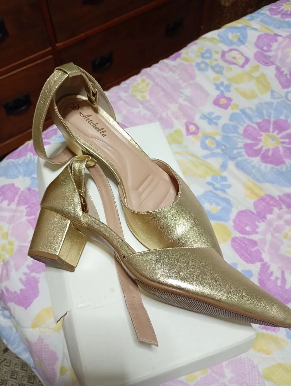 Scarpin de couro  - Foto 2