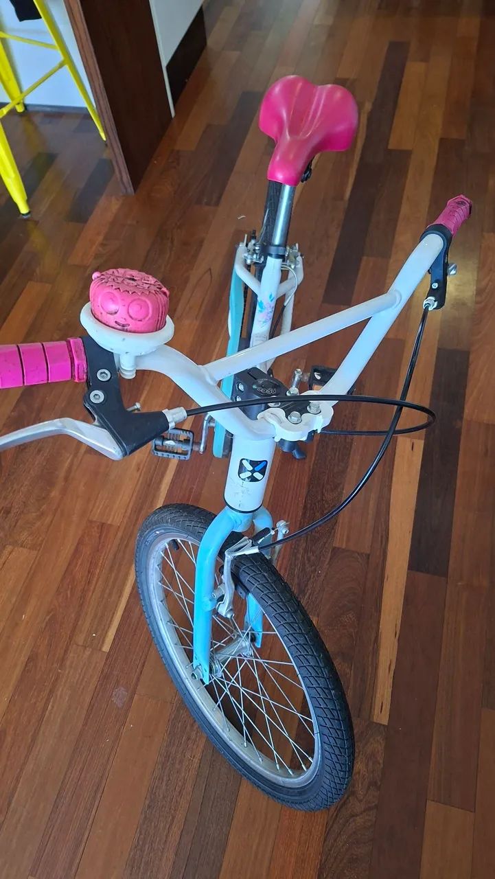 BICICLETA ARO 20 B-TWIN ROSA - Foto 2