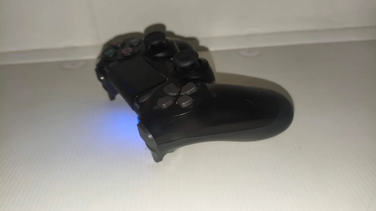CONTROLE PS4 PRETO ORIGINAL FUNCIONANDO  - Foto 5