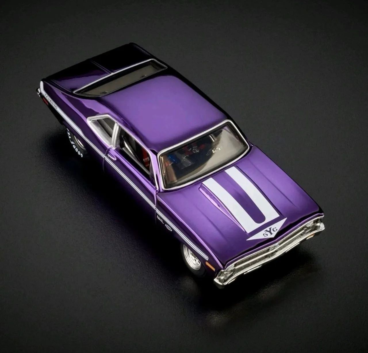 Hot Wheels RLC Chevrolet 1972 Chevy Nova SS - Hobbies e coleções