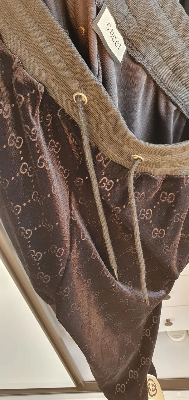 Conjunto Gucci masculino preto - Foto 4