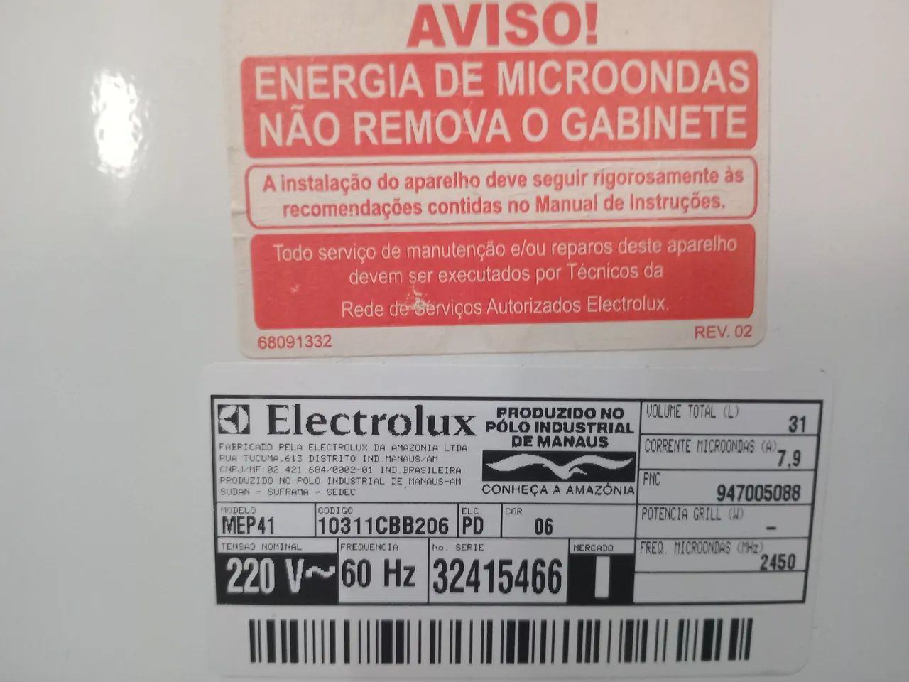 Micro-ondas Electrolux 40l - Foto 4