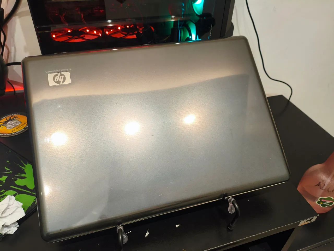 Notebook HP DV7 c/ placa de vídeo e SSD - Foto 3
