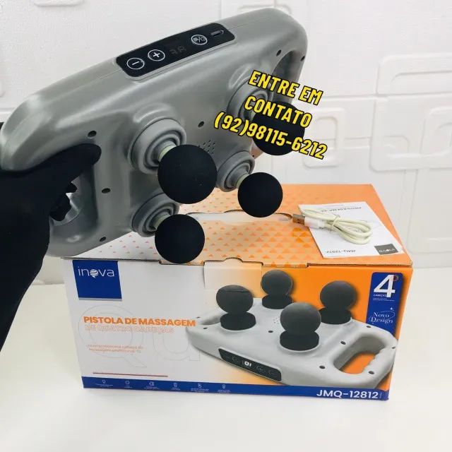 MASSAGEADOR CORPORAL COM 4 PONTAS /ENTREGA RÁPIDA - Foto 2
